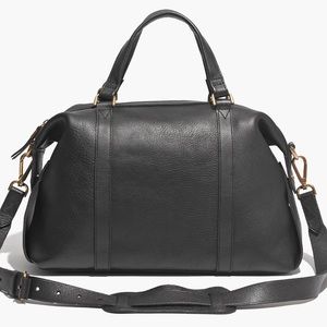 Madewell Glasgow Black Satchel